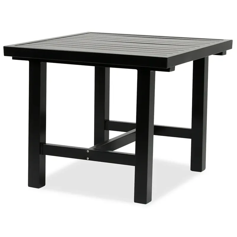 Bord 80X85Cm Svart Alu Kampanjpris